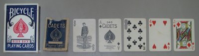 cadet miniature playing cards