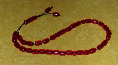 red faturan greek worry beads