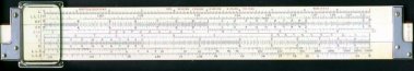 slide rule obverse